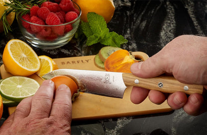 M13791 Premium Grade Super Steel, 3.5-Inch Paring Knife, G10 Handle