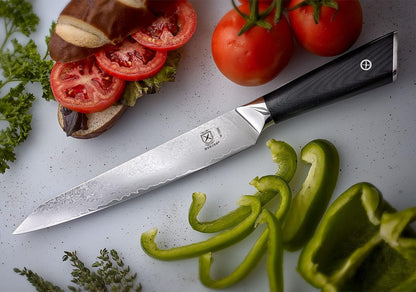 M13791 Premium Grade Super Steel, 3.5-Inch Paring Knife, G10 Handle