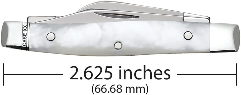 Case XX WR Folding Pocket Knife 3 Blade Stockman 3 7/8 Inches Closed (Amber Bone)