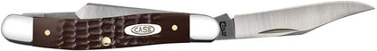 Case XX WR Folding Pocket Knife 3 Blade Stockman 3 7/8 Inches Closed (Amber Bone)