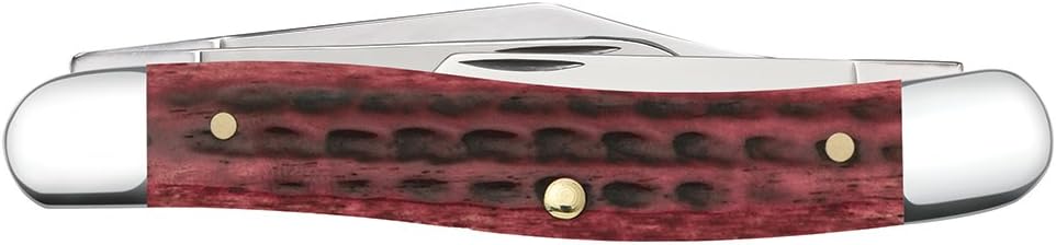 Case XX WR Folding Pocket Knife 3 Blade Stockman 3 7/8 Inches Closed (Amber Bone)