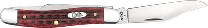 Case XX WR Folding Pocket Knife 3 Blade Stockman 3 7/8 Inches Closed (Amber Bone)