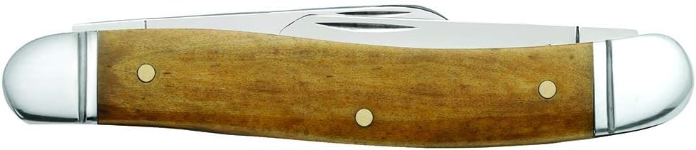 Case XX WR Folding Pocket Knife 3 Blade Stockman 3 7/8 Inches Closed (Amber Bone)