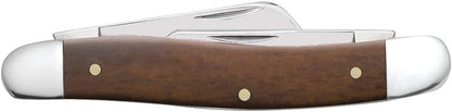 Case XX WR Folding Pocket Knife 3 Blade Stockman 3 7/8 Inches Closed (Amber Bone)