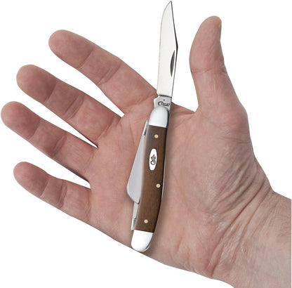 Case XX WR Folding Pocket Knife 3 Blade Stockman 3 7/8 Inches Closed (Amber Bone)