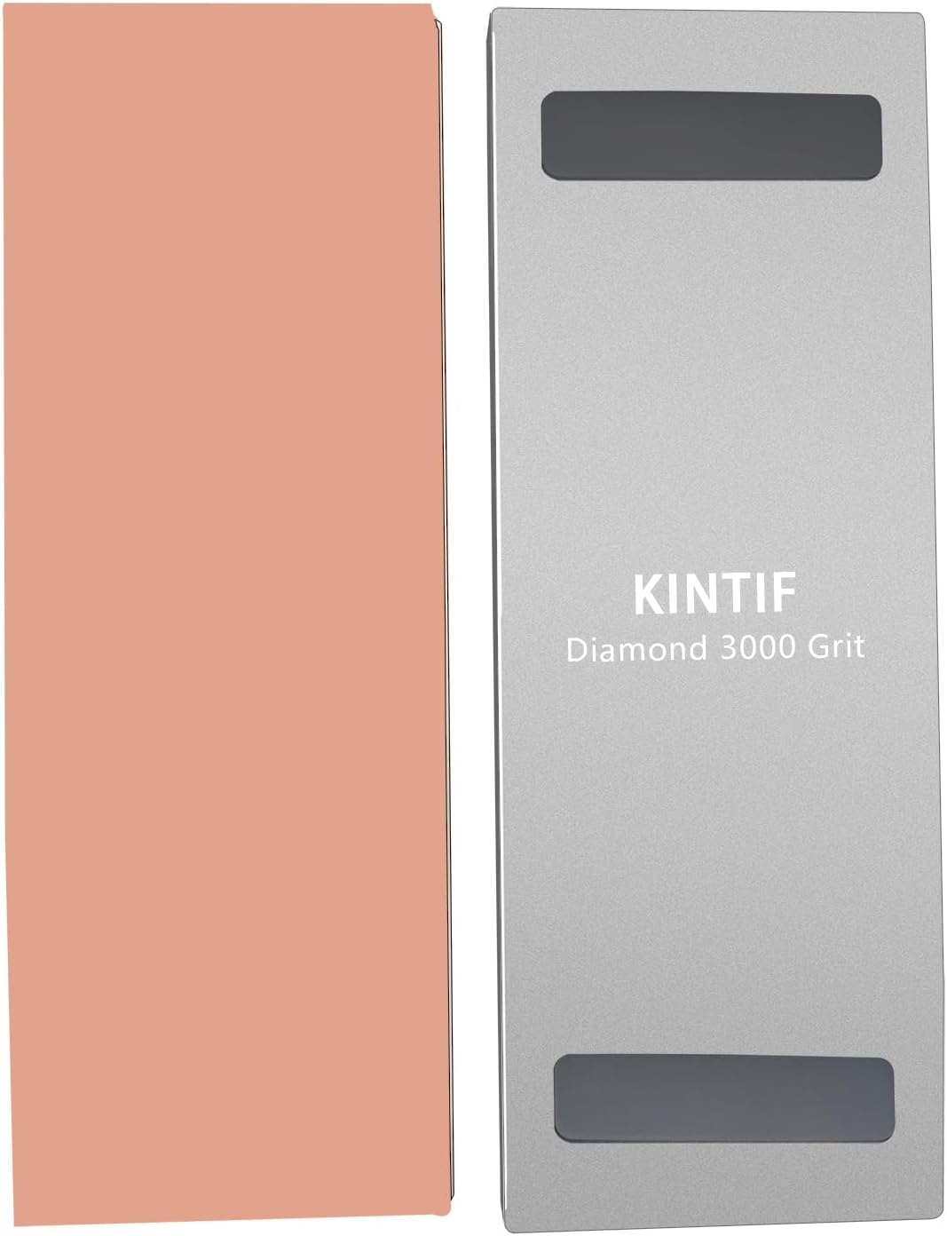 Diamond Whetstone Knife Sharpening Stone #1000, Premium Hard Metal Grinder for Knives, Chisels and Tools, Fast Cutting, Low Wear, Ideal for S90V, M390, with Non-Slip Base