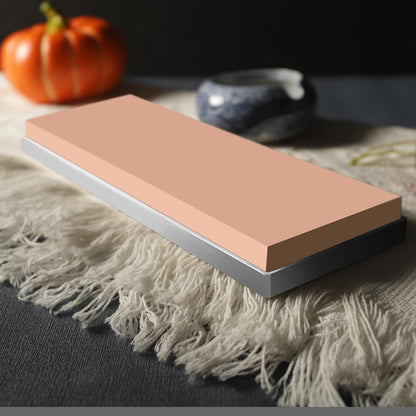 Diamond Whetstone Knife Sharpening Stone #1000, Premium Hard Metal Grinder for Knives, Chisels and Tools, Fast Cutting, Low Wear, Ideal for S90V, M390, with Non-Slip Base