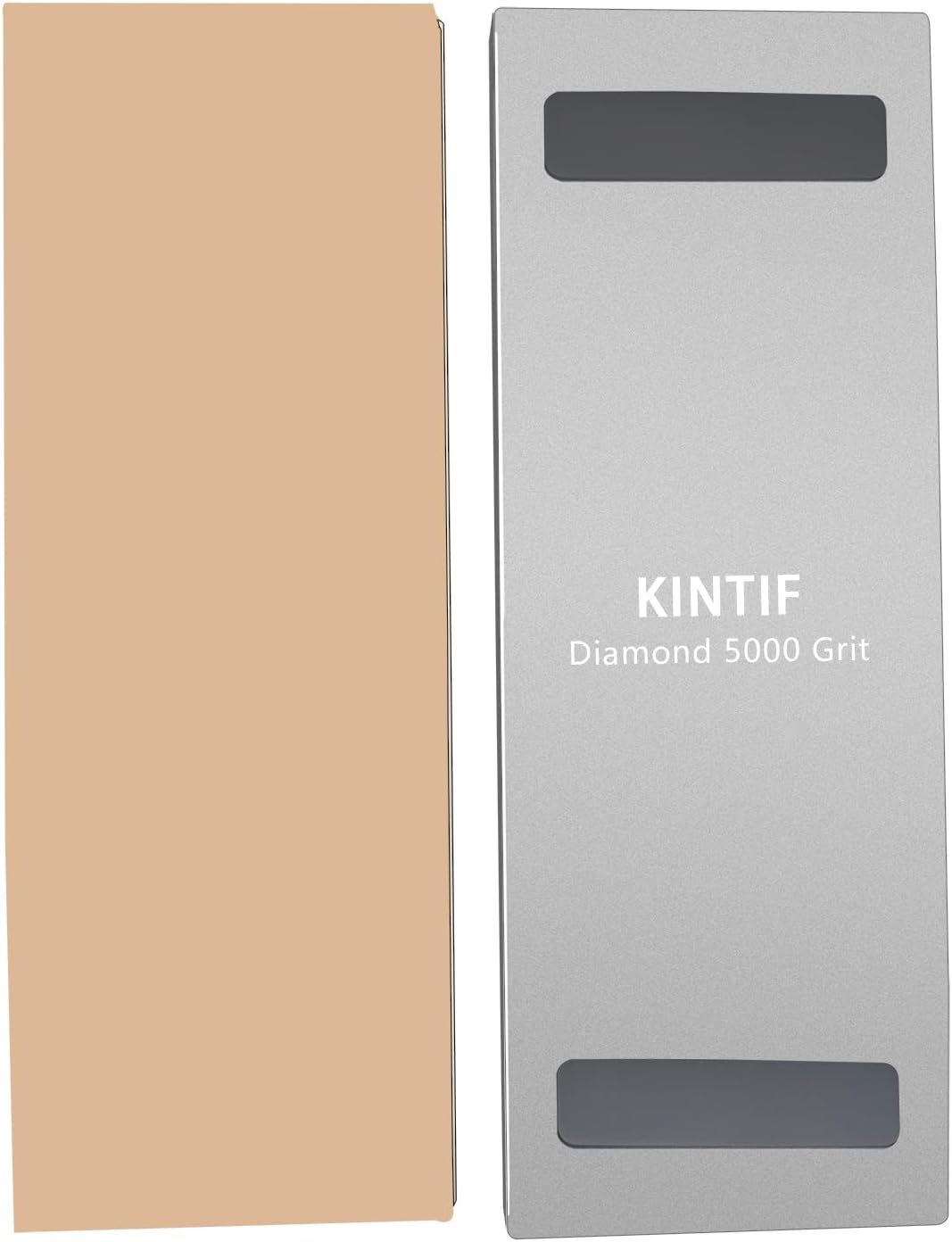 Diamond Whetstone Knife Sharpening Stone #1000, Premium Hard Metal Grinder for Knives, Chisels and Tools, Fast Cutting, Low Wear, Ideal for S90V, M390, with Non-Slip Base