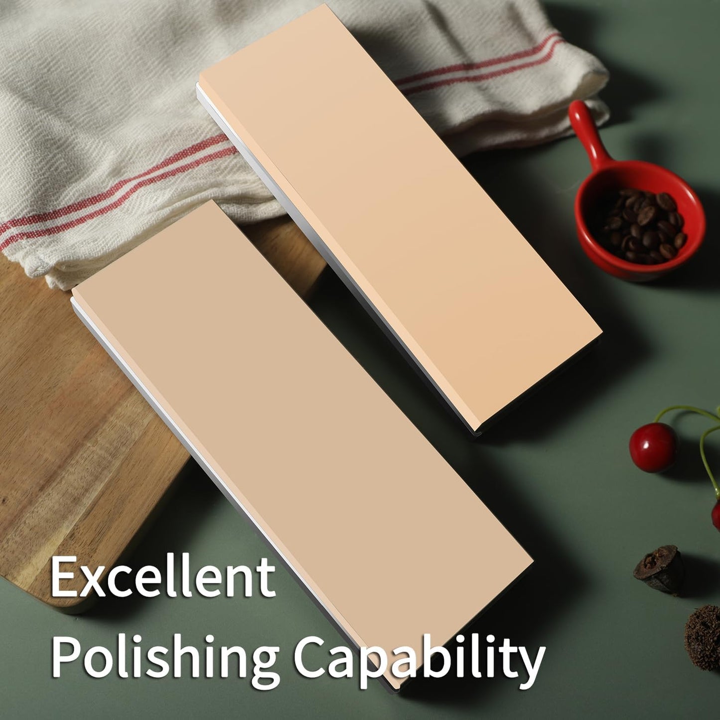 Diamond Whetstone Knife Sharpening Stone #1000, Premium Hard Metal Grinder for Knives, Chisels and Tools, Fast Cutting, Low Wear, Ideal for S90V, M390, with Non-Slip Base