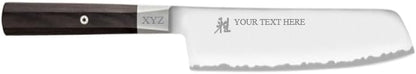 Miyabi Koh Nakiri Knife,Black/Stainless Steel,6.5"
