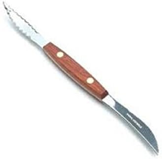 Grapefruit Knife Stainless Steel Blades 8" Wood Handle