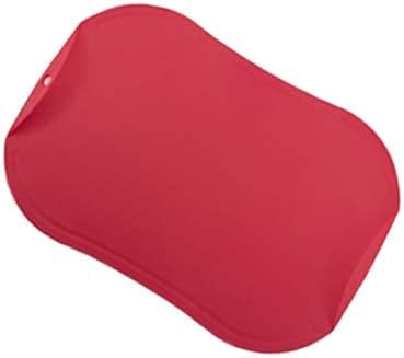 doblé Non-Scratch Flexible Cutting Board for Chopping, Scratch Free Juice Grooves with Easy Grip Handle, Non-Slip Dishwasher Safe for Kitchen (Large (15.6" x 10.7"), Green)