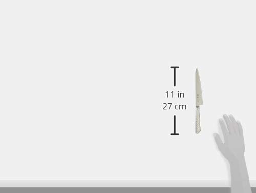 Fujitora Petty Knife, 5.9 inches (150 mm), Made in Japan, Cobalt Alloy Steel, Double Edged, Small Utility Knife, Suitable for Peeling, Decorative Cutting, Small Crafts, Tornado Pattern, Easy to Grip