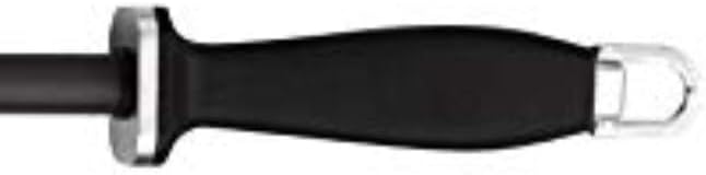Rockingham Forge Black Ceramic Sharpening Rod with Plastic Handle, 11”, 28cm