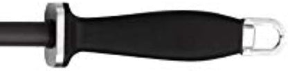 Rockingham Forge Black Ceramic Sharpening Rod with Plastic Handle, 11”, 28cm