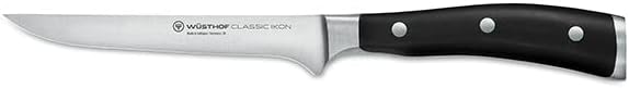 Wüsthof Classic IKON 5" Boning Knife, Black
