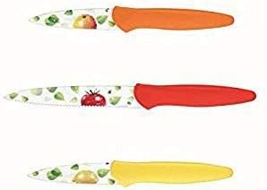Cuisinart C55-6PRF 3pc Blade Guards Advantage-Cutlery-Set, 3-Piece, Fruit Print