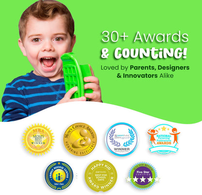 Sandwich Cutter for Kids Lunch, Crustless Bento 2-Pc Set, 1 Pack | Green Squares food cutter for toddlers, bite-size uncrustable shapes, bento lunch accessory, BPA-free, dishwasher safe