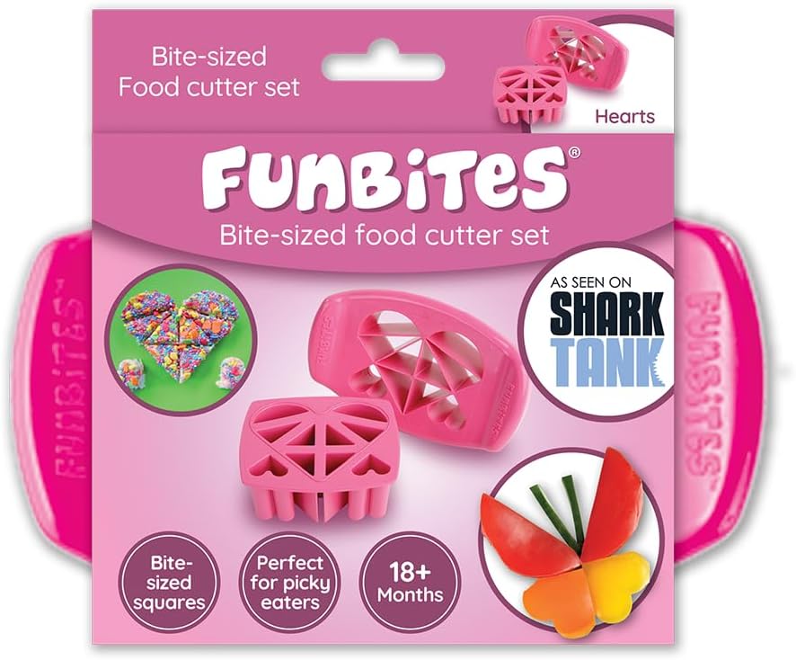 Sandwich Cutter for Kids Lunch, Crustless Bento 2-Pc Set, 1 Pack | Green Squares food cutter for toddlers, bite-size uncrustable shapes, bento lunch accessory, BPA-free, dishwasher safe