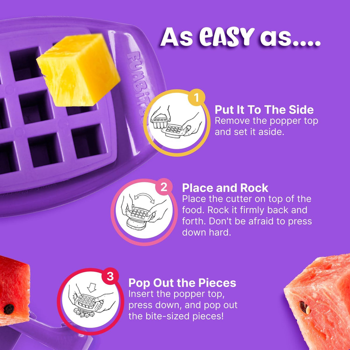 Sandwich Cutter for Kids Lunch, Crustless Bento 2-Pc Set, 1 Pack | Green Squares food cutter for toddlers, bite-size uncrustable shapes, bento lunch accessory, BPA-free, dishwasher safe