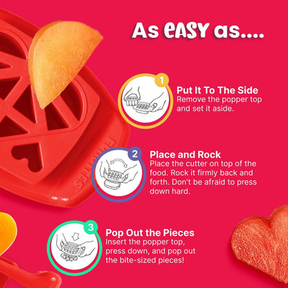 Sandwich Cutter for Kids Lunch, Crustless Bento 2-Pc Set, 1 Pack | Green Squares food cutter for toddlers, bite-size uncrustable shapes, bento lunch accessory, BPA-free, dishwasher safe