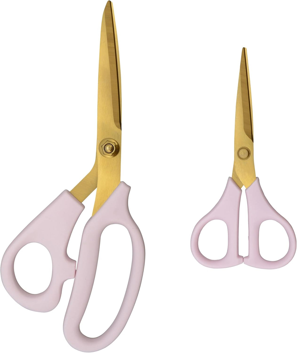 All-Purpose Kitchen Shears, Pink with Gold Blades - Durable Kitchen Shears with Precision-Ground Blades for Easy Cutting and Meal Prep - 9-Inch