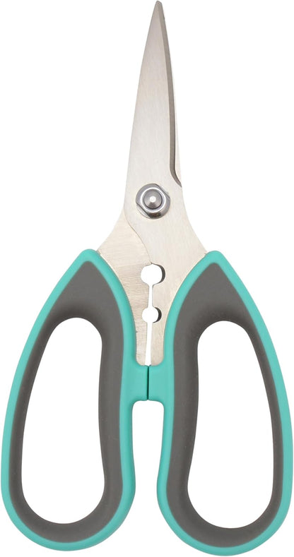 All-Purpose Kitchen Shears, Pink with Gold Blades - Durable Kitchen Shears with Precision-Ground Blades for Easy Cutting and Meal Prep - 9-Inch