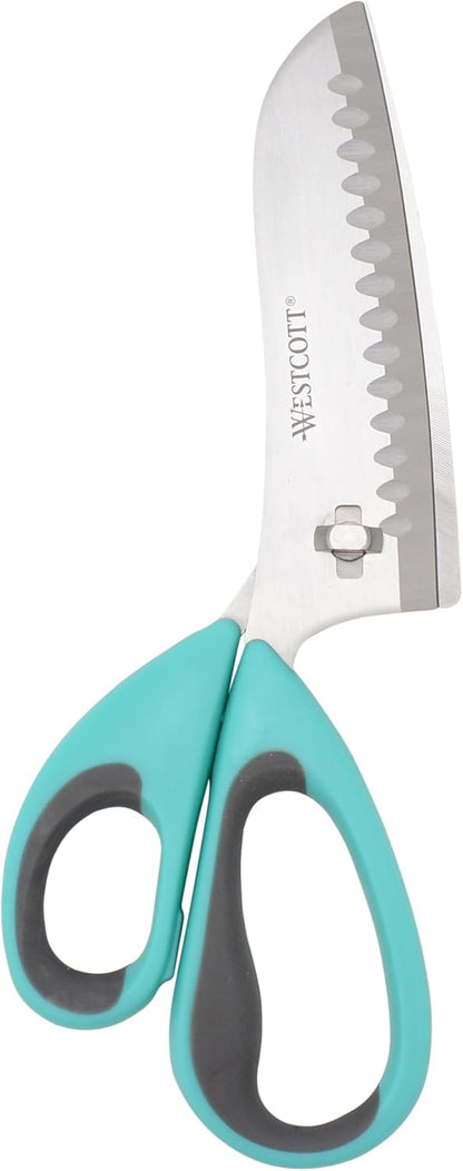 All-Purpose Kitchen Shears, Pink with Gold Blades - Durable Kitchen Shears with Precision-Ground Blades for Easy Cutting and Meal Prep - 9-Inch