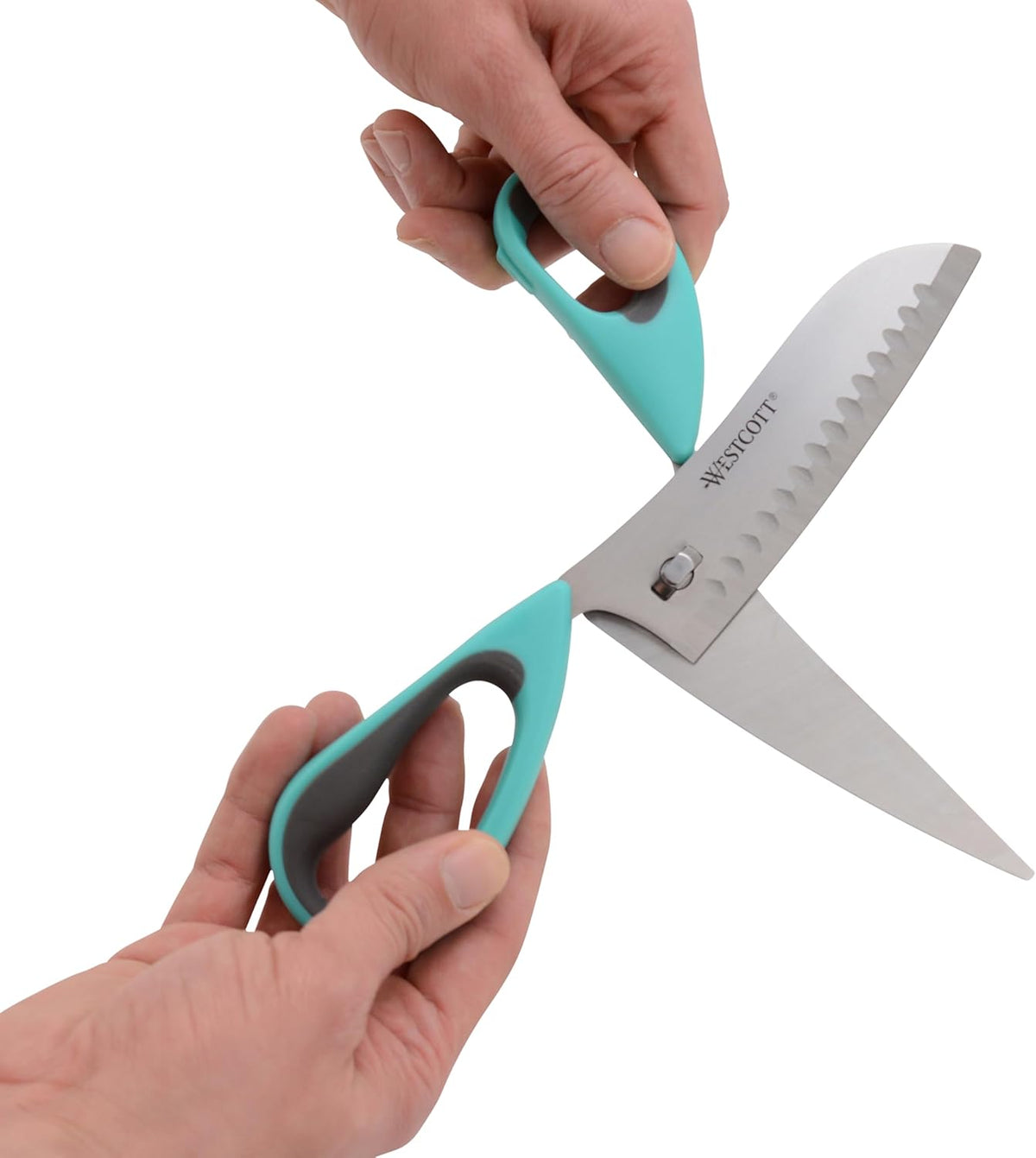 All-Purpose Kitchen Shears, Pink with Gold Blades - Durable Kitchen Shears with Precision-Ground Blades for Easy Cutting and Meal Prep - 9-Inch