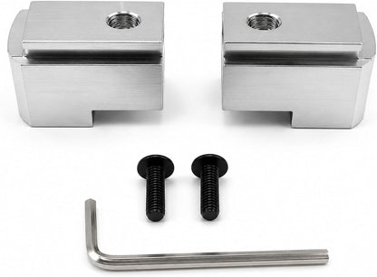 ® L-Attachment Adapter Compatible with TSPROF K03, Kadet, Pioneer – Low Angle Sharpening Extender for Narrow & Fillet Knives – Anodized Aluminum Clamp Accessory