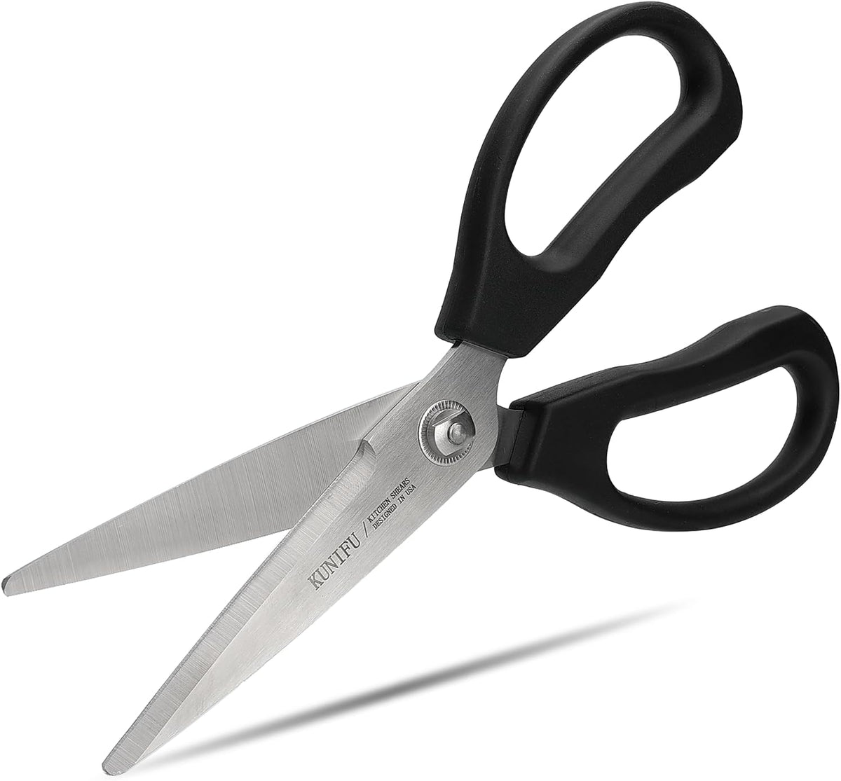 Kitchen Scissors, All Purpose Kitchen Shears, Heavy Duty Come Apart Scissors Gadgets Utensils - Black