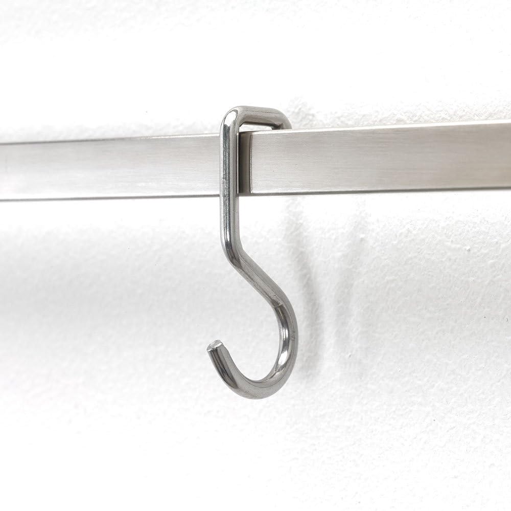 Magnetic Knife Bar, 12 Inch x 2.4 Inch x .9 Inch, Stainless Steel