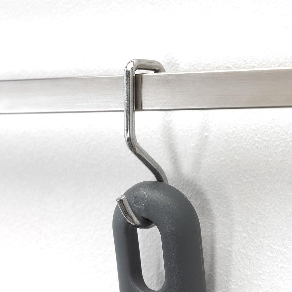Magnetic Knife Bar, 12 Inch x 2.4 Inch x .9 Inch, Stainless Steel