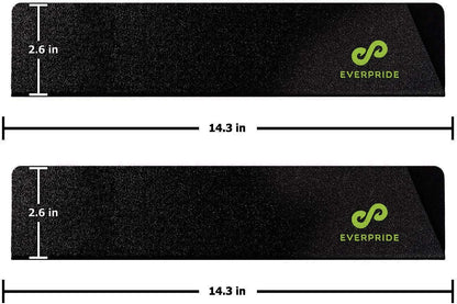 14 Inch Chef Knife Guard Set (2-Piece Set) Long Knives Blade Edge Cover Sheaths for Chef’s Knives – Durable, BPA-Free, Felt Lined, Sturdy ABS Plastic – Knives Not Included