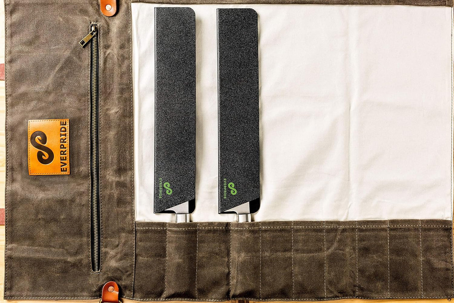 14 Inch Chef Knife Guard Set (2-Piece Set) Long Knives Blade Edge Cover Sheaths for Chef’s Knives – Durable, BPA-Free, Felt Lined, Sturdy ABS Plastic – Knives Not Included
