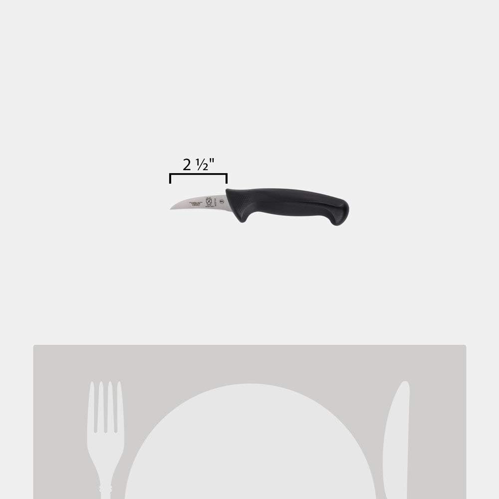 M23211 Millennia Black Handle, 10-Inch Left Handed Wavy Edge Wide, Bread Knife