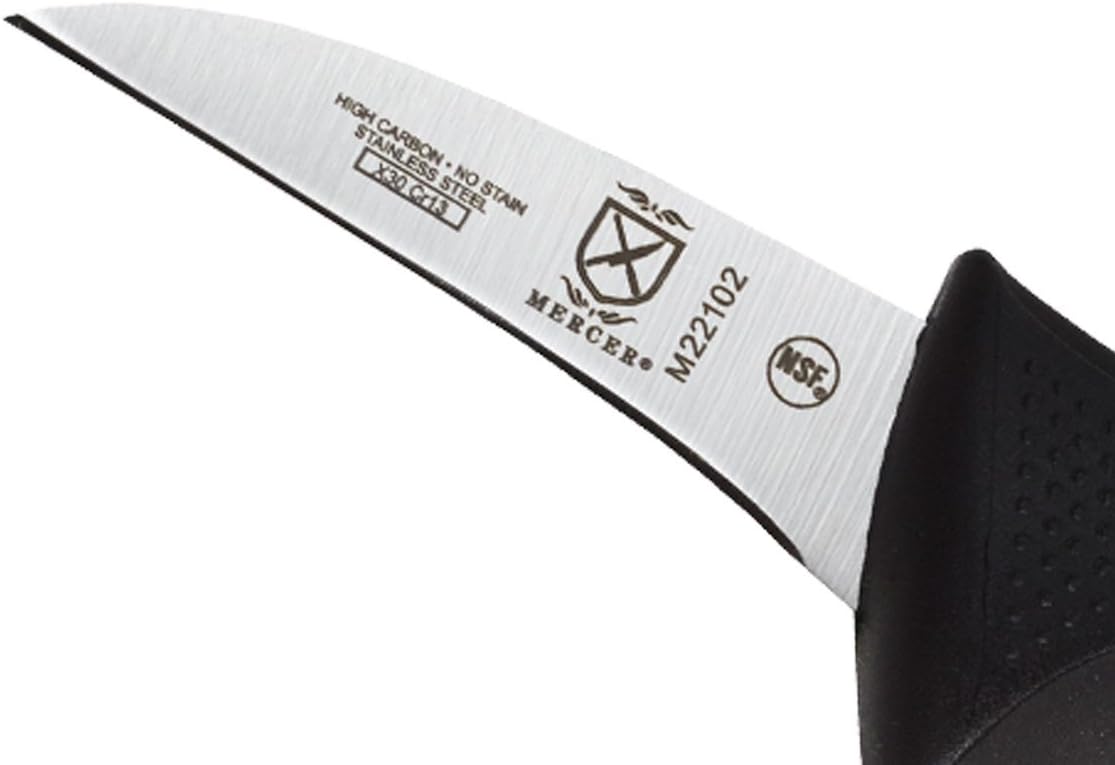 M23211 Millennia Black Handle, 10-Inch Left Handed Wavy Edge Wide, Bread Knife