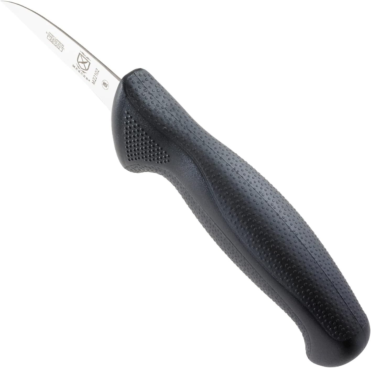 M23211 Millennia Black Handle, 10-Inch Left Handed Wavy Edge Wide, Bread Knife