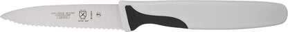 M23211 Millennia Black Handle, 10-Inch Left Handed Wavy Edge Wide, Bread Knife