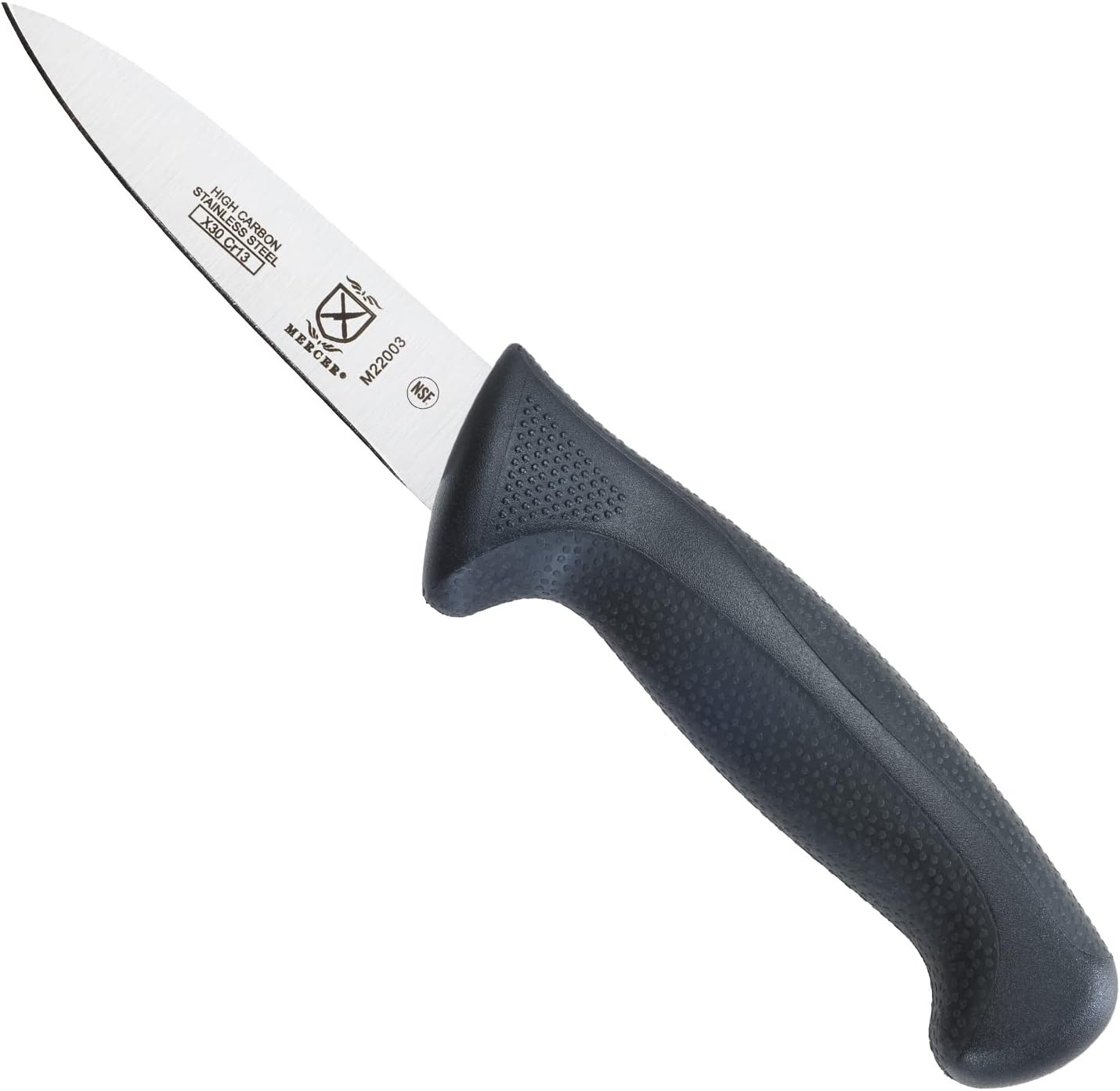 M23211 Millennia Black Handle, 10-Inch Left Handed Wavy Edge Wide, Bread Knife