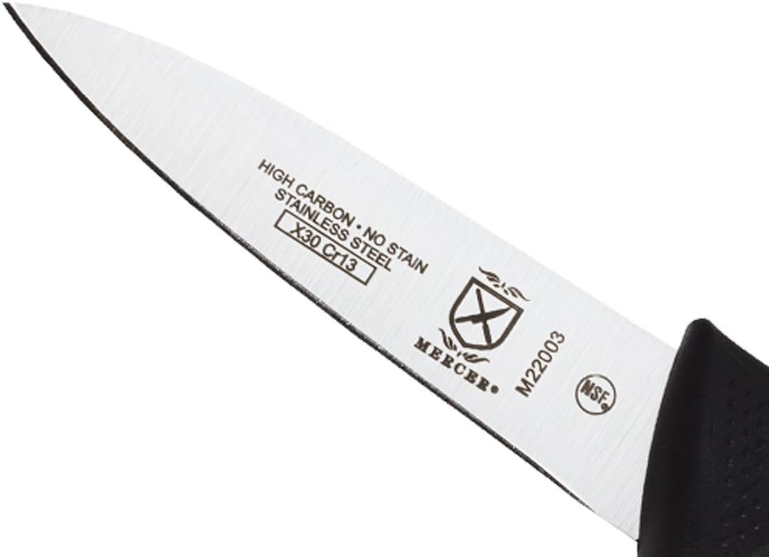 M23211 Millennia Black Handle, 10-Inch Left Handed Wavy Edge Wide, Bread Knife