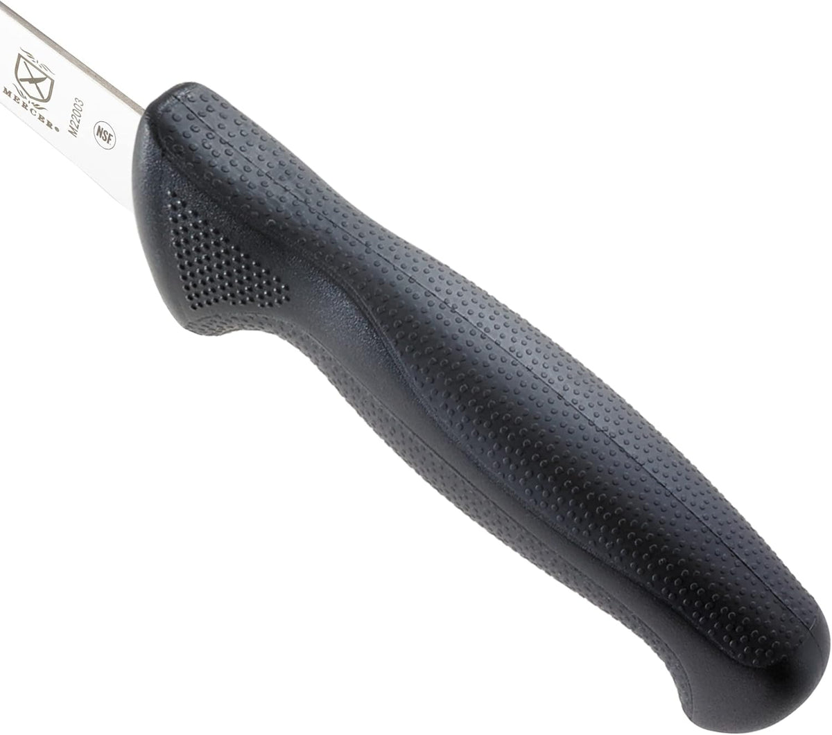M23211 Millennia Black Handle, 10-Inch Left Handed Wavy Edge Wide, Bread Knife