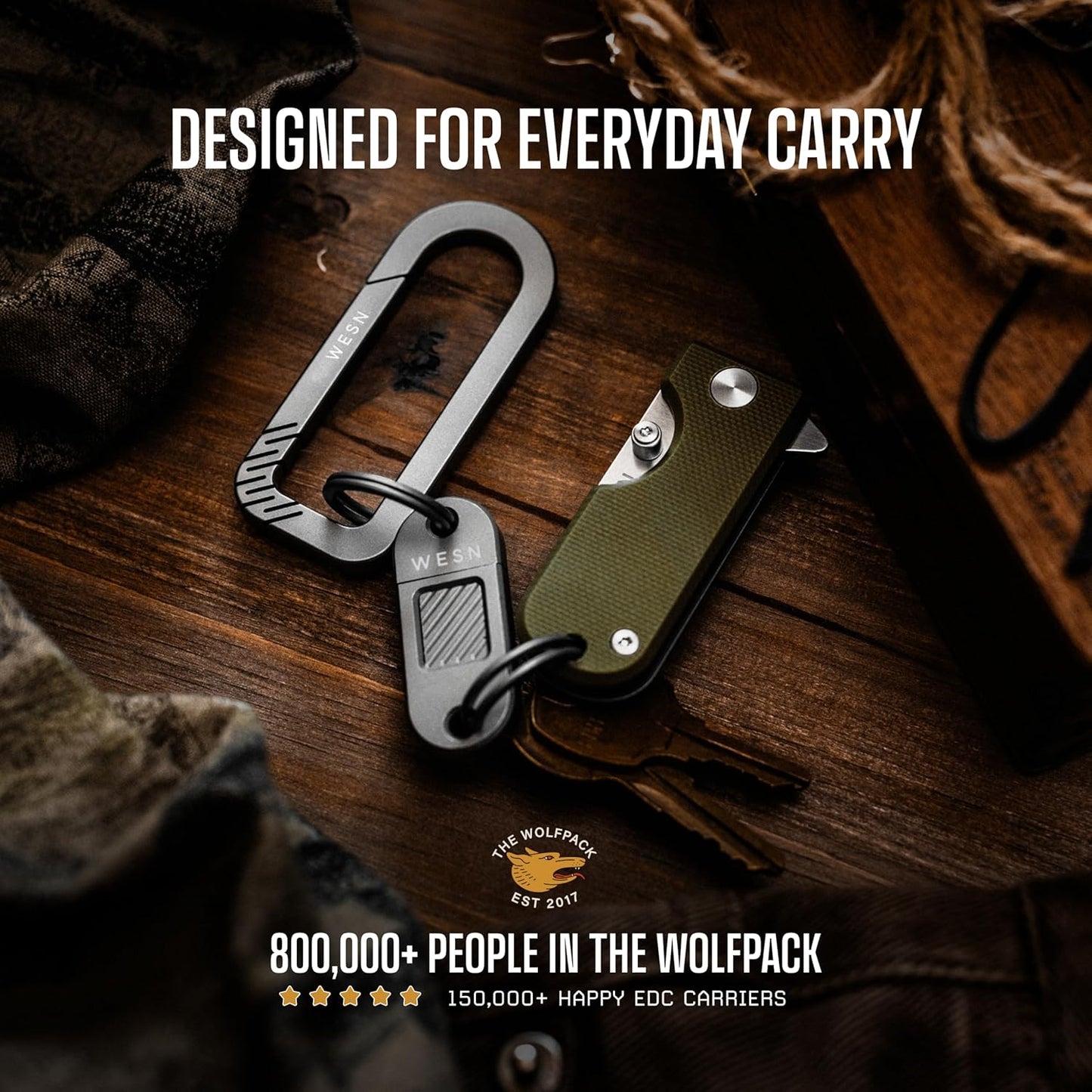 Microblade Premium Folding Pocket Knife - 1.5" D2 Steel Blade, Compact Titanium EDC Knife with G10 Handle, Manual Thumb Stud, Deep Carry Clip - Lightweight Everyday Carry (Blacked Out)