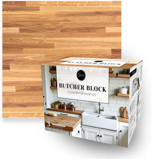 Giani Butcher Block Easy Epoxy Countertop Paint Kit