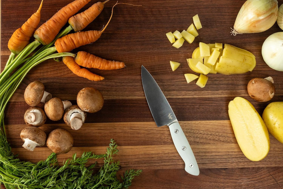 . Petty Knife | 5" Elmax Steel Blade | Versatile Culinary Tool