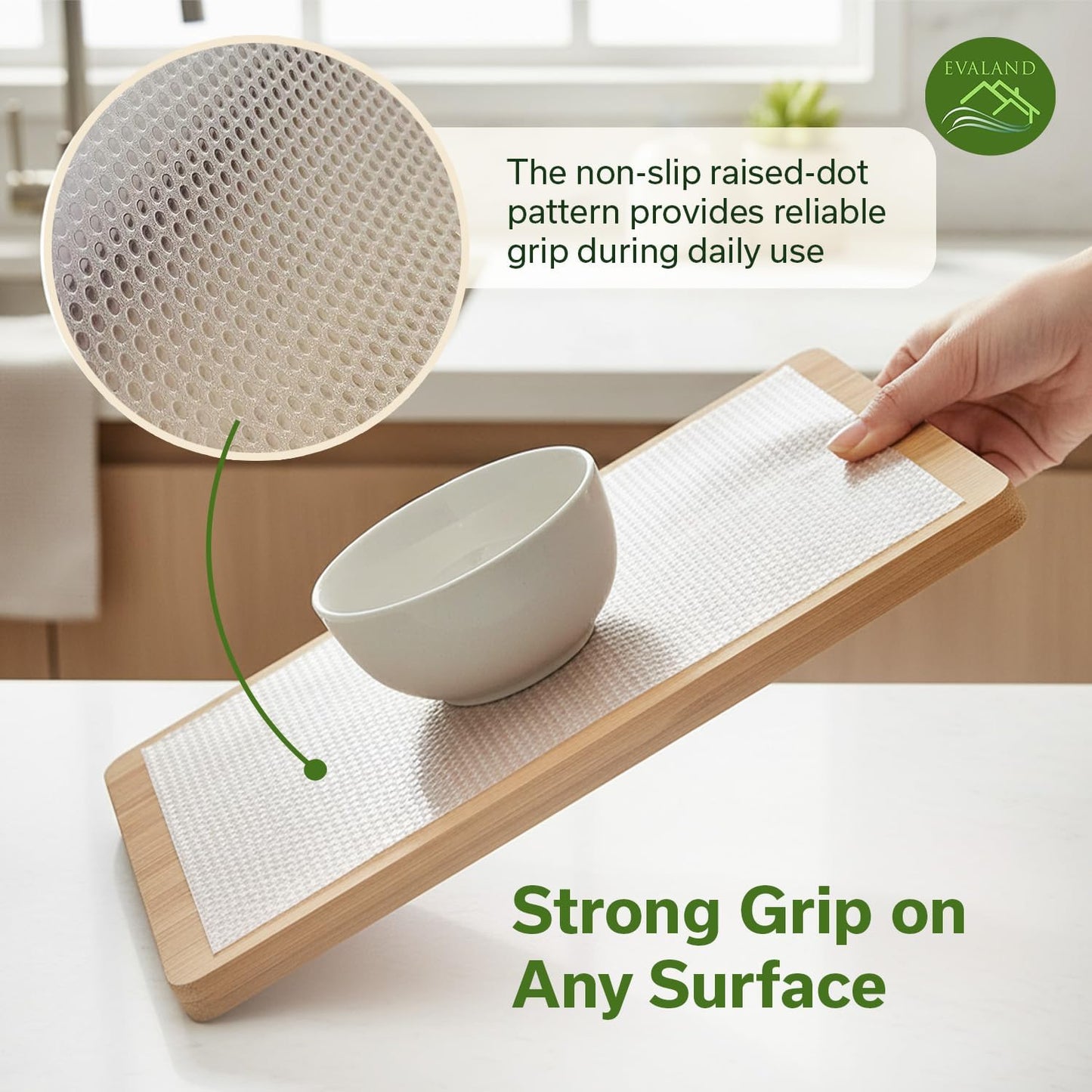 Shelf Liner Cabinet Liner Non-Adhesive Drawer Liner 12 in x 33 FT | Non-Slip, Washable, Waterproof, Fridge Liners, Contact Paper, Shelf Liners for Cabinets, Kitchen, Refrigerator, Clear