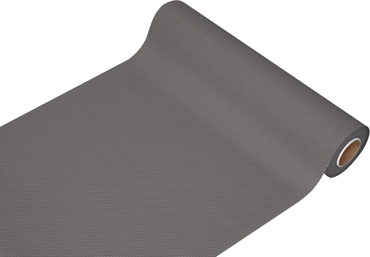 Shelf Liner Cabinet Liner Non-Adhesive Drawer Liner 12 in x 33 FT | Non-Slip, Washable, Waterproof, Fridge Liners, Contact Paper, Shelf Liners for Cabinets, Kitchen, Refrigerator, Clear