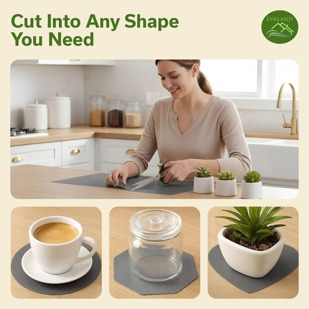 Shelf Liner Cabinet Liner Non-Adhesive Drawer Liner 12 in x 33 FT | Non-Slip, Washable, Waterproof, Fridge Liners, Contact Paper, Shelf Liners for Cabinets, Kitchen, Refrigerator, Clear
