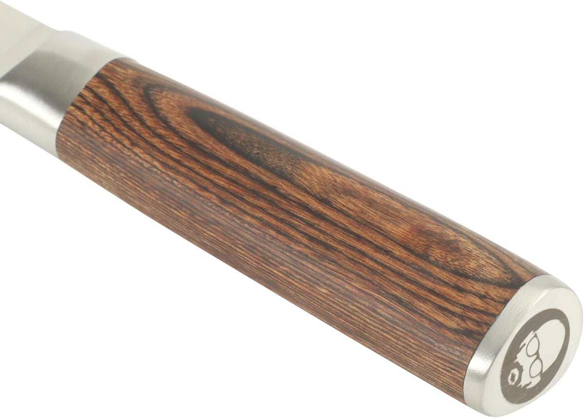 6.5-Inch Forged Cleaver Knife – High-Carbon 1.4116 German Steel Full Tang Kitchen Knife for Heavy-Duty Chopping and Slicing