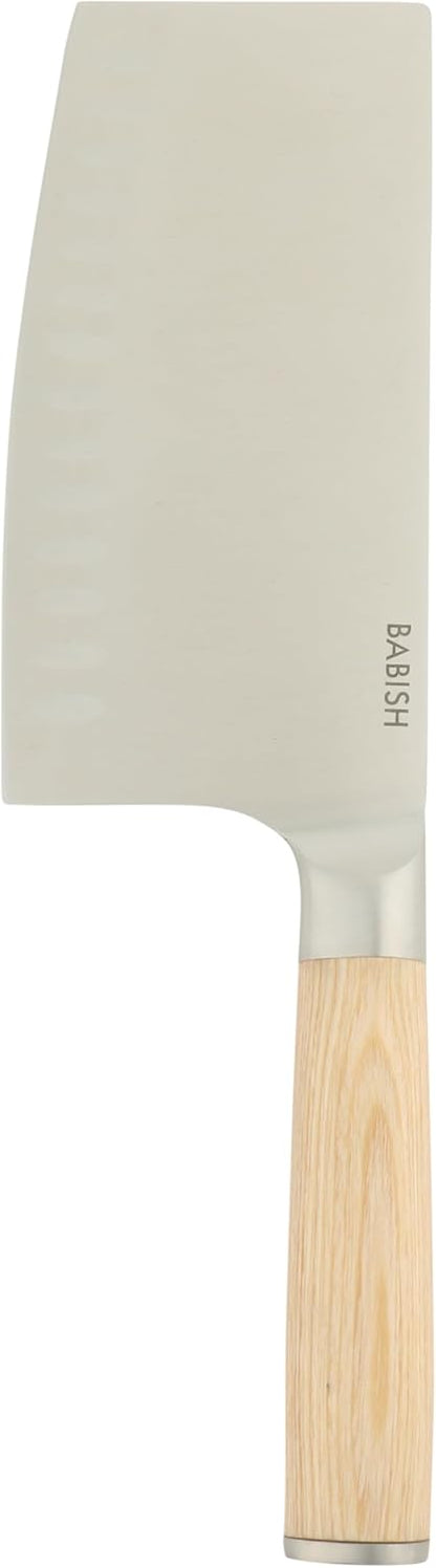 6.5-Inch Forged Cleaver Knife – High-Carbon 1.4116 German Steel Full Tang Kitchen Knife for Heavy-Duty Chopping and Slicing